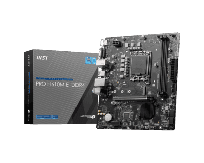 MSI PRO H610M-E DDR4 M-ATX