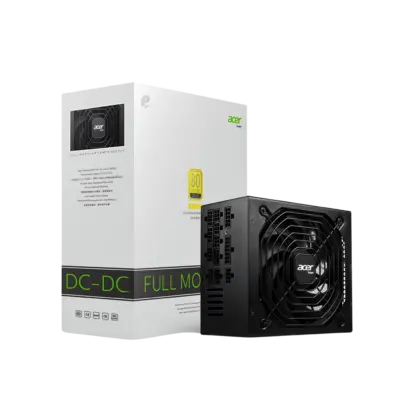 ACER 1000W 80+GOLD FULL MODULAIR BLACK