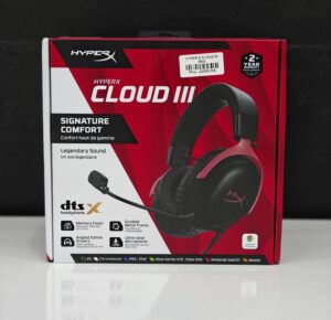HYPER X CLOUD III RED E-SPORTS GAMING HEADSET