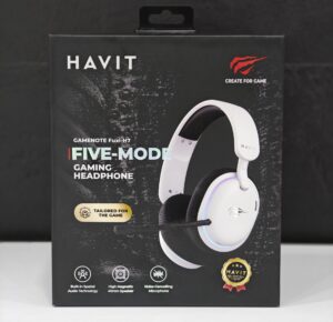 HAVIT FUXI- H7 WIRELESS WHITE RGB GAMING HEADEST