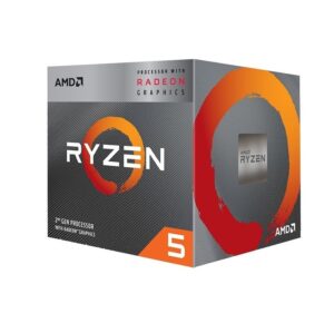 AMD Ryzen 5 3400G 4-Core 8-Thread 3.7 GHz (4.2 GHz Max Boost) 4MB Cache BOX