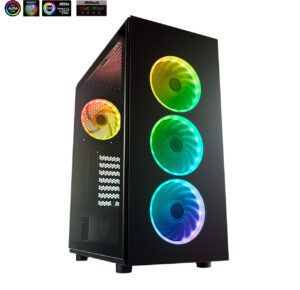 PIC20500000000007996 FSP CMT340 BLACK 4 FANS ARGB