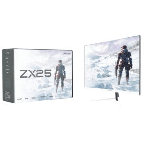 MATOS ZX25 24″ 120HZ FHD FAST IPS 1MS White Edition VRR & ALLM Playstation5/SeriesS/X