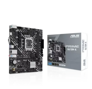 ASUS PRIME H610 M-K DDR5 Micro-ATX motherboard LGA 1700