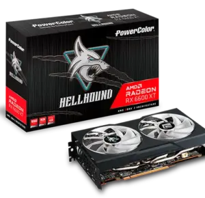 PowerColor RX 6600XT 8GB GDDR6 HELLHOUND (USED LIKE NEW)