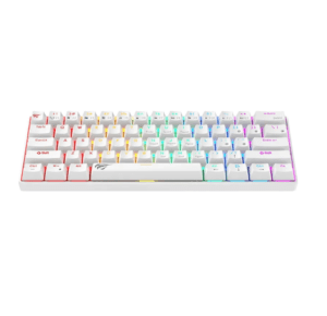 HAVIT GAMING KB903L RED SWITCHS 60% WHITE/BLACK RGB Mechanical Keyboard