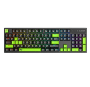 HAVIT GAMING KB-893L BLUE SWITCHS 100% BLACK GREEN RGB Mechanical Keyboard