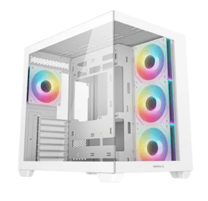 DEEPCOOL CG530 4 FANS ARGB WHITE