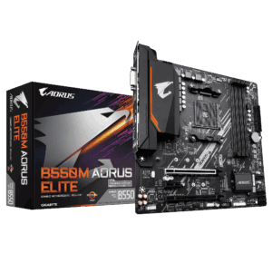 Gigabyte B550M AORUS ELITE DDR4 Micro-ATX Motherboard AM4