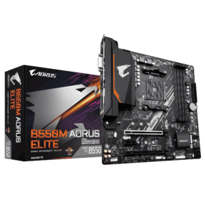 Gigabyte B550M AORUS ELITE DDR4 Micro-ATX Motherboard AM4