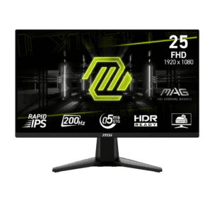 MSI MAG 255F E20 25″ FAST IPS FHD 200HZ 0.5MS GTG
