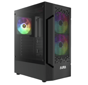 GAMDIAS AURA GC7 3 FANS ARGB Black/WHITE