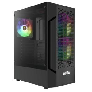 GAMDIAS AURA GC7 3 FANS ARGB Black/WHITE