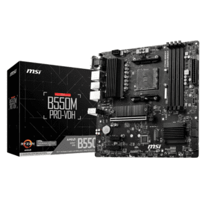 MSI B550M PRO-VDH DDR4 Micro-ATX Motherboard AM4