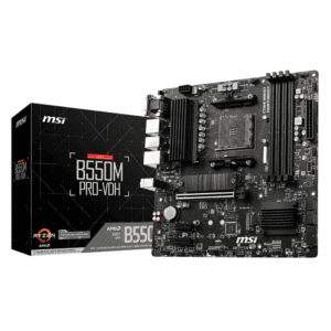 MSI B550M PRO-VDH DDR4 Micro-ATX Motherboard AM4