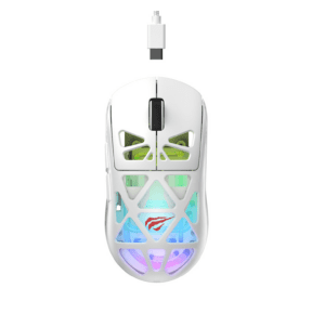 HAVIT MS-1044WB WHITE TRI-MODE GAMING MOUSE