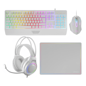 COMBO MARS GAMING MCP-124PRO 4IN1 WHITE