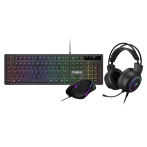 COMBO CLAVIER MOUSE CASQUE GAMING GAMDIAS POSEIDON E2 3IN1