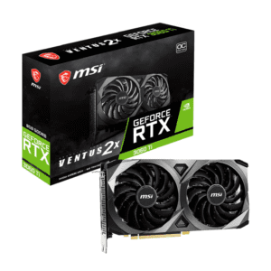 MSI RTX 3060 TI 8GB GDDR6 VENTUS 2X (USED LIKE NEW)