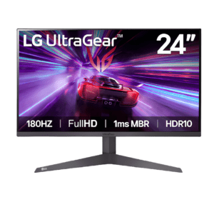 LG 24GS50F ULTRAGEAR 24″ VA FHD 180HZ 1ms MBR