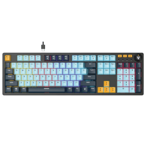 FANTECH ATOM107S MECHANICAL GAMING KEYBOARD LINEAR ROSIE SWITCH MIZU EDITION