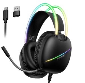 27 (46) ONIKUMA X33 RGB WIRED GAMING HEADSET USB TYPE C + OTG