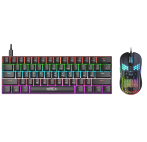 27 (61) COMBO 2IN1 IMICE MKX30 SOURIS + CLAVIER MECANIQUE RED SWITCH BLACK