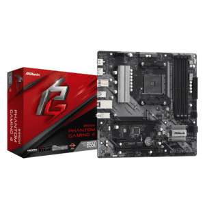 ASROCK B550M PHANTOM GAMING 4-MOTHERBOARD AM4 4 SLOT