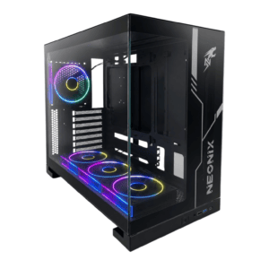 NEONIX CRYSTAL 4 FANS ARGB BLACK