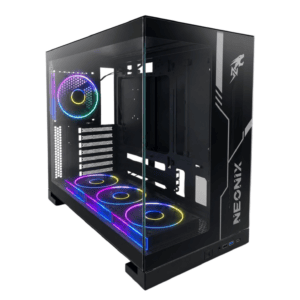 NEONIX CRYSTAL 4 FANS ARGB BLACK