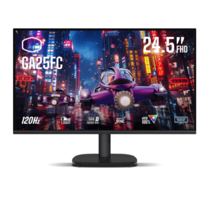 COOLER MASTER GA25FC GAMING MONITOR 25″ FHD IPS 120HZ 1MS HDR10