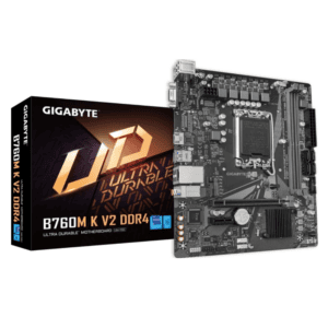 GIGABYTE B760MK V2 DDR4 MOTHERBOARD WITH 4+1+1 HYBRID PHASES DIGITAL VRM DESIGN