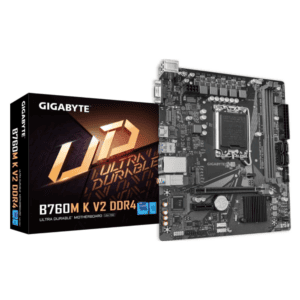 GIGABYTE B760MK V2 DDR4 MOTHERBOARD WITH 4+1+1 HYBRID PHASES DIGITAL VRM DESIGN