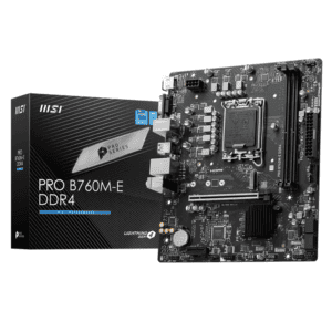 Untitled design (23) MSI PRO B760M-E DDR4 MICRO ATX MOTHERBOARD LGA1700