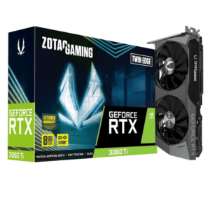 ZOTAC RTX 3060TI 8GB TWIN EDGE (USED LIKE NEW)