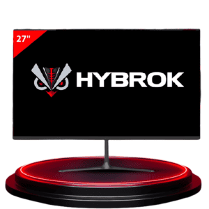 HYBROK HG27XIQHD320 GAMING MONITOR 27″ 320HZ QHD FAST IPS 1MS BUILT-IN STEREO SPEAKERS