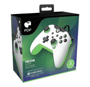 MANETTE XBOX ONE PDP NEON WHITE +1 MONTH GAME PASS ULTIMATE