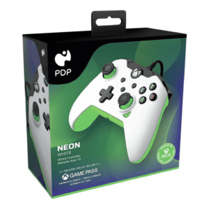 MANETTE XBOX ONE PDP NEON WHITE +1 MONTH GAME PASS ULTIMATE