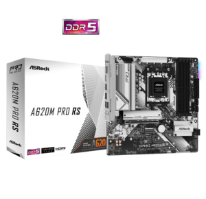 ASROCK A620M PRO RS MICRO-ATX DDR5 MOTHERBOARD AM5