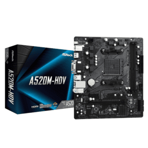 ASROCK A520M-HDV MICRO-ATX MOTHERBARD AM4