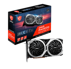 MSI RX 6700XT 12GB GDDR6 MECH 2X (USED LIKE NEW)(NO BOX)